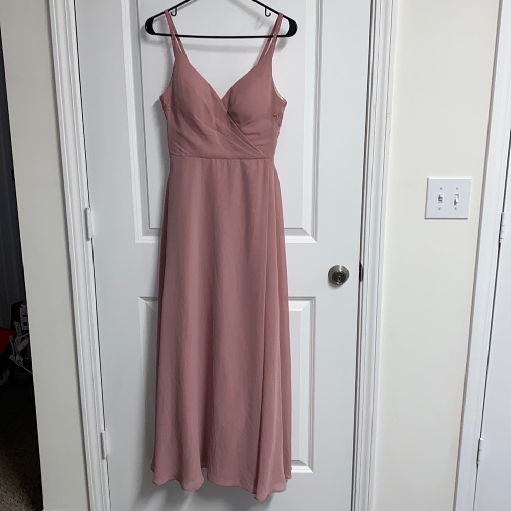 Azazie Thana Bridesmaid Dress Lace Back Detail